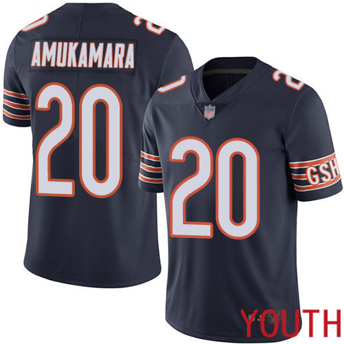 Chicago Bears Limited Navy Blue Youth Prince Amukamara Home Jersey NFL Football #20 Vapor Untouchable